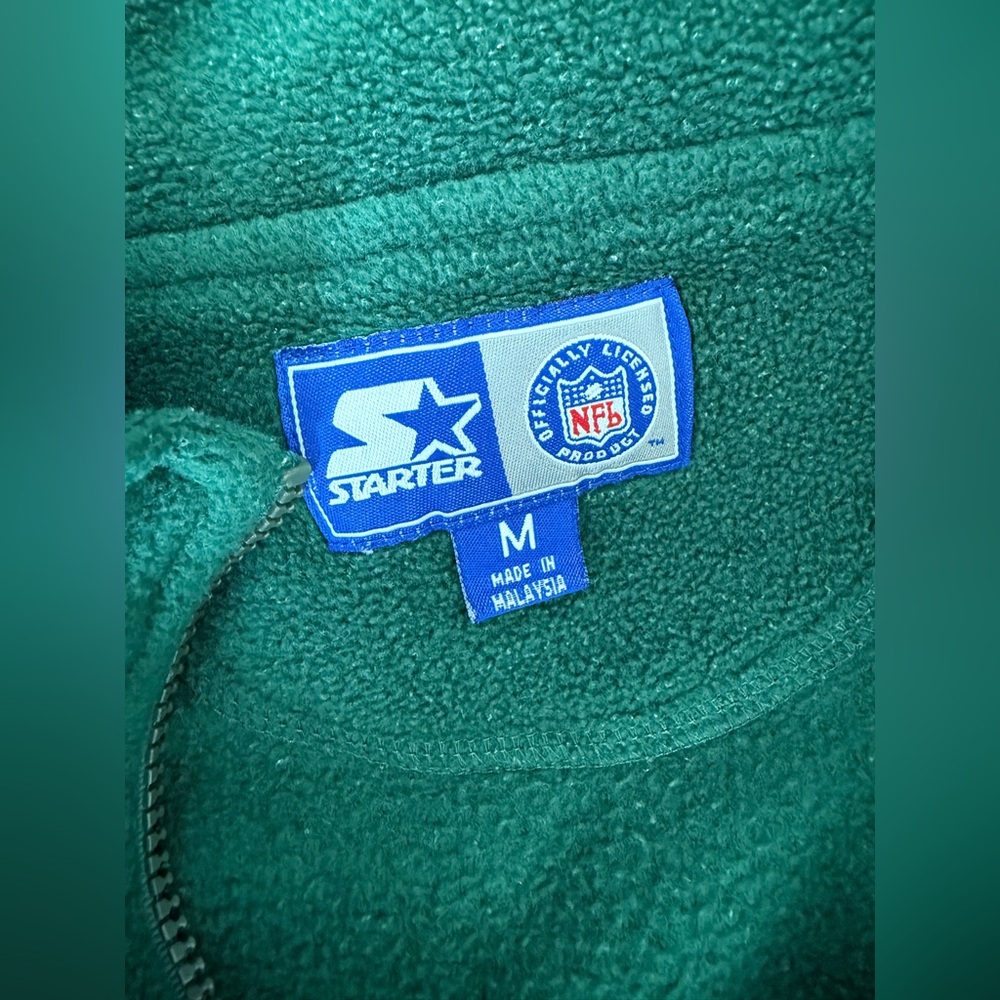Vintage Green Bay Packers Starter Button Crewneck Sweatshirt, Size Medium - Picture 3 of 3